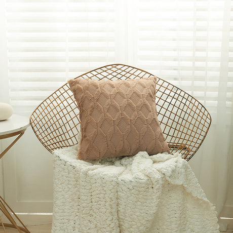 Fur Cushion Cover Pillow Covers Living Room Decoration Sofa Decorative Home Plush Pillows Case