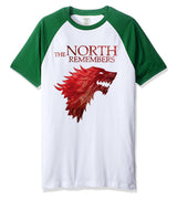 European And American Men's Raglan Sleeve T-shirt Clothing