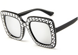 Sunglasses net red glasses