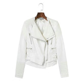 Spliced Faux Leather Suede Jacket Women Black Moto Coat Punk Camel Suede jaquetas couro Casaco chaquetas PU Slim Jacket