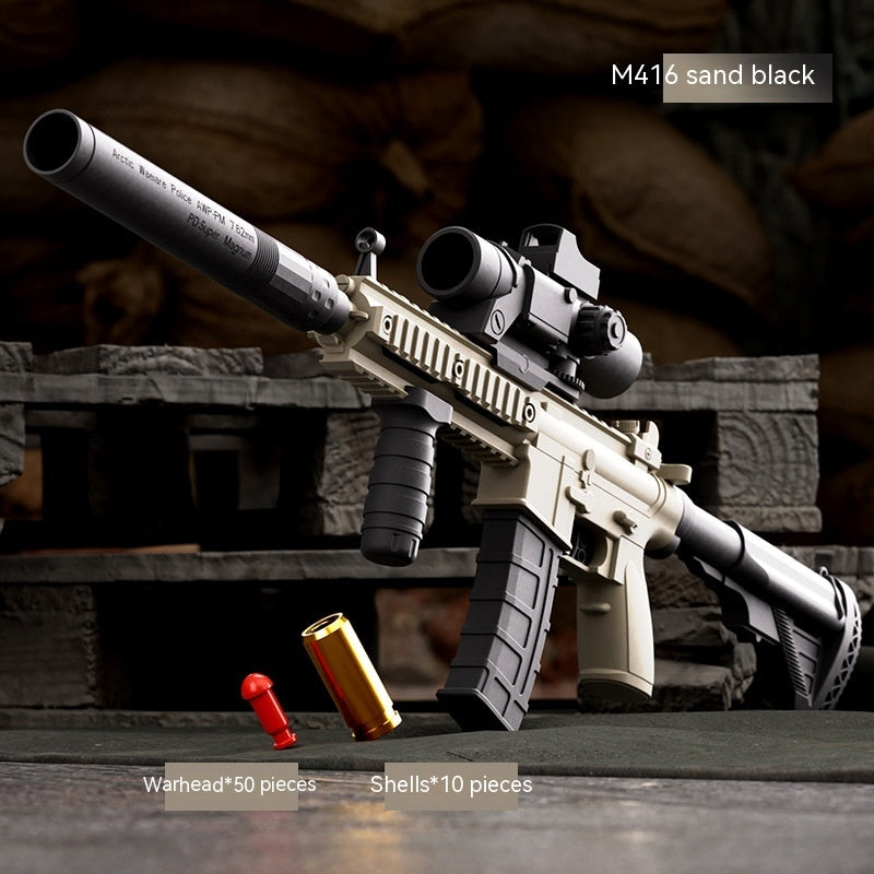 Throwing Shell M416 Radish Gun Soft Bullet Gun Toy
