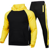 Men's Raglan Sleeve Sports Suit Stitching Sweater