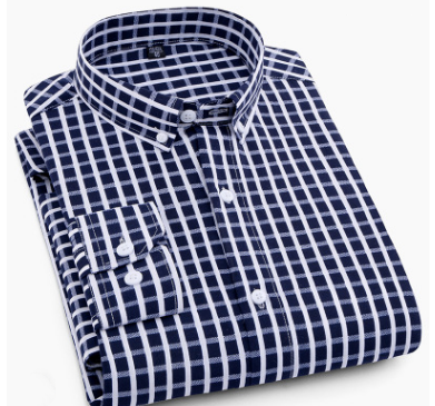 Men's long sleeve printed shirt