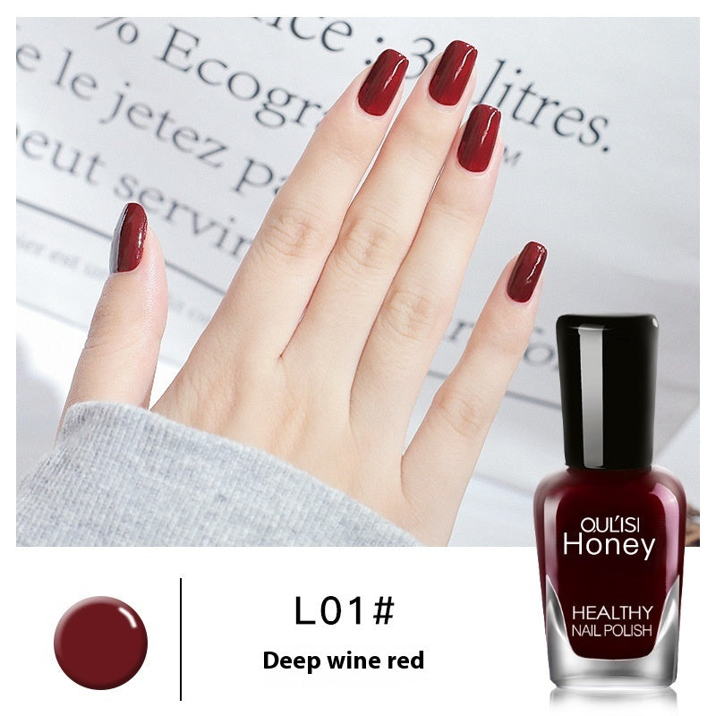 Water-based Peelable Tearable Nail Polish 8ml
