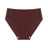 Women's Fashion Solid Colour Jacquard Panties