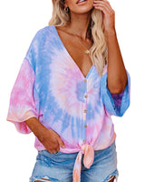 Tie-dye print T-shirt