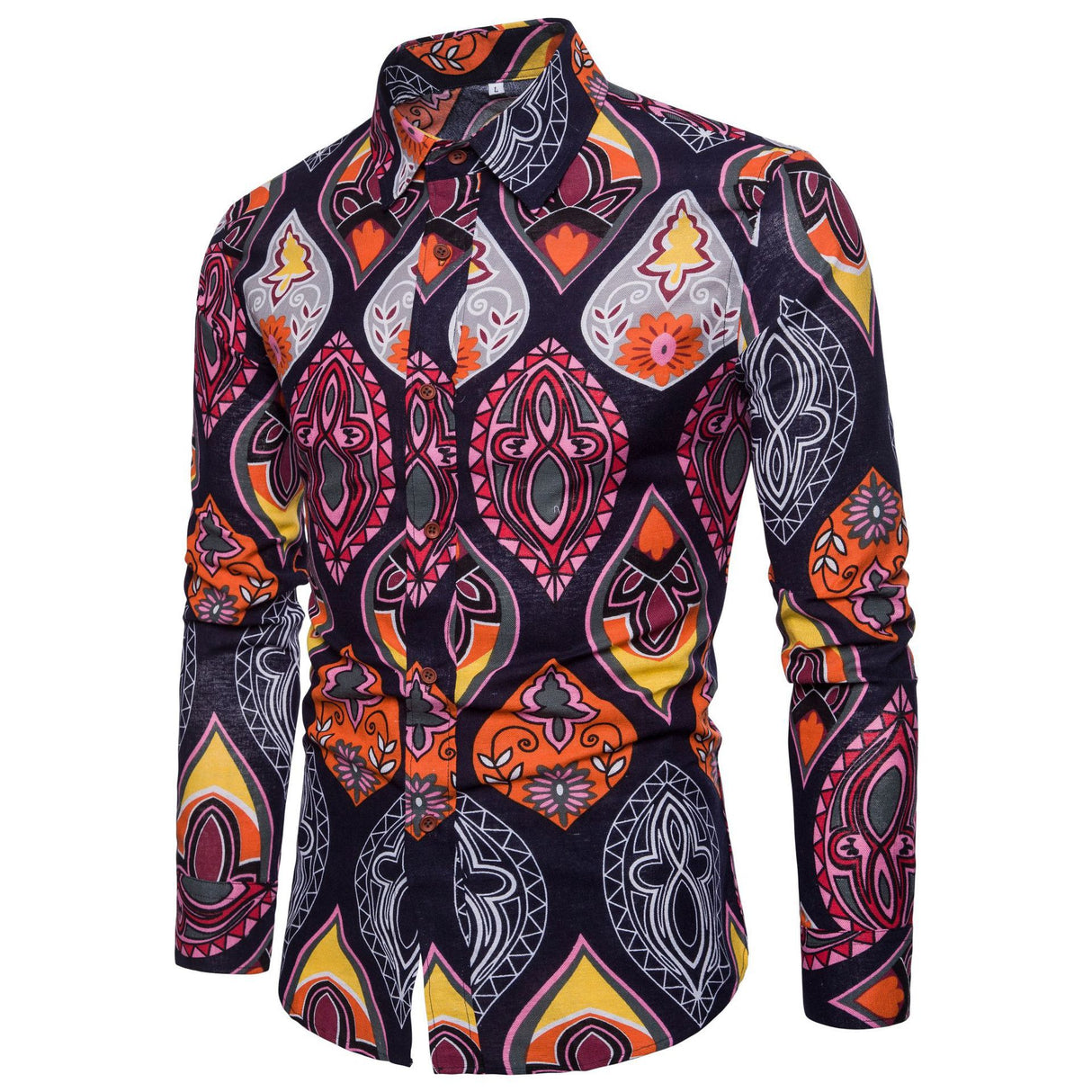Color series long sleeve shirt