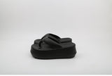 Thick Soled Flip-flops For Female Summer Wear Small High Heel Sandals