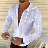 Langærmet slim T-shirt