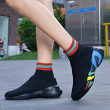 Old Beijing Cloth Shoes Women Autumn Elastic  Socks