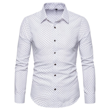 Men's Floral Long Sleeve Shirt