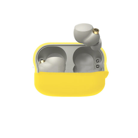 Compatible with Apple, Suitable For   WF-1000XM4 Bluetooth Headset Protective Cover  Silicone Shell Charging Warehouse Storage Bag