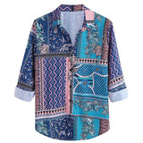 Printed long sleeve shirt