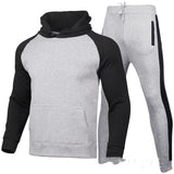 Men's Raglan Sleeve Sports Suit Stitching Sweater