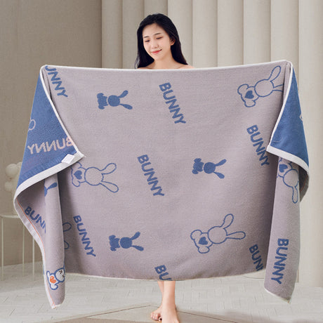 Household Thickened Absorbent Cotton Bath Towel