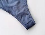Sexy Rhinestones T-back Hip Lifting Low Waist