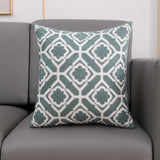 Towel Embroidery Words Pillow Cover Sofa Waist Rest