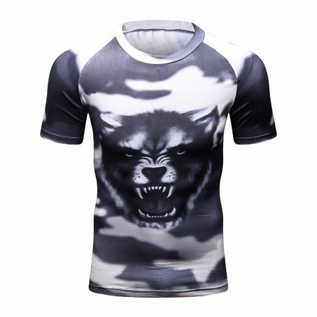 Fitness printed T-shirt