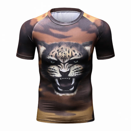 Fitness printed T-shirt