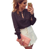 Classic Polka Dot Blouse