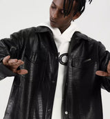 American Retro Biker's PU Leather Jacket For Men And Women