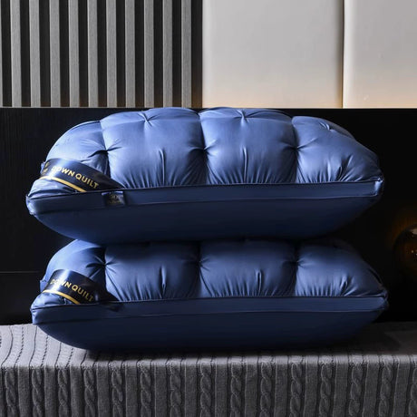 Pillow Twisted Flower Bread Pillow Cervical Support Feather Velvet