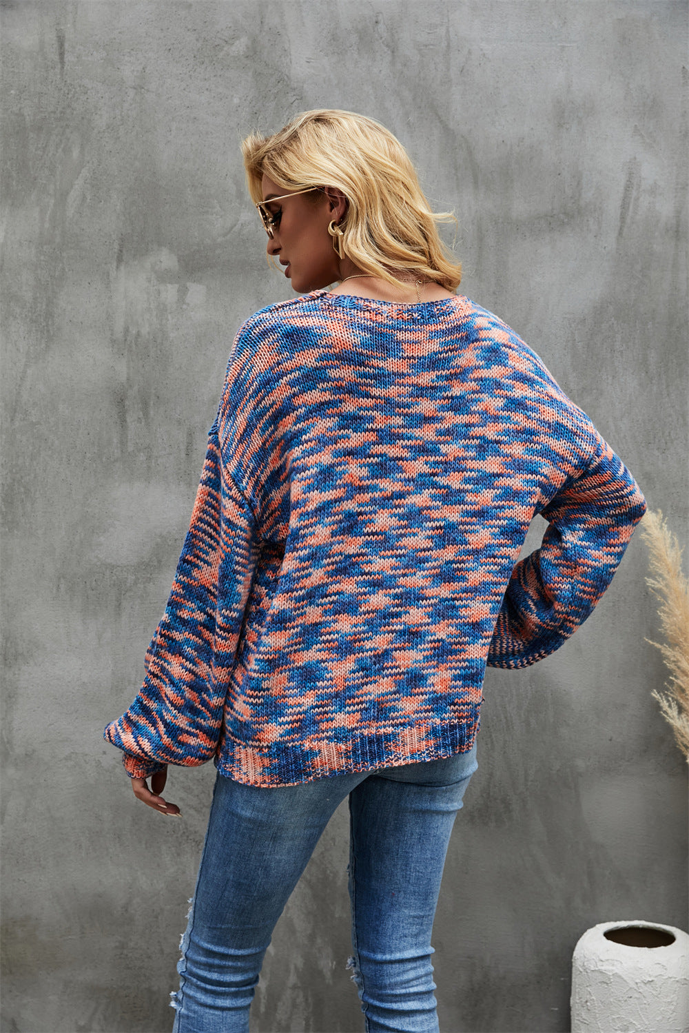 Langærmet sweater