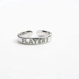 PLAYER Couple Men And Women Luminous Ring