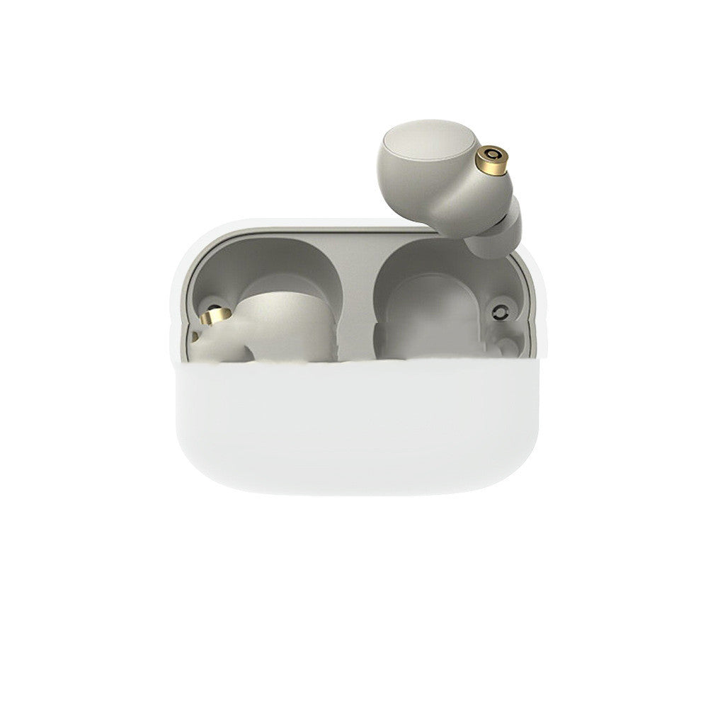 Compatible with Apple, Suitable For   WF-1000XM4 Bluetooth Headset Protective Cover  Silicone Shell Charging Warehouse Storage Bag