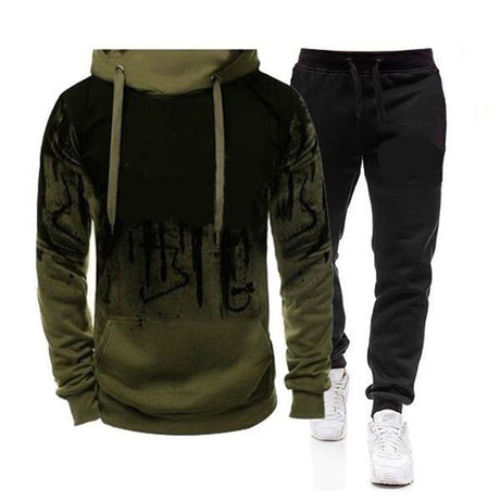Ink printing fashion trend sweater long sleeves