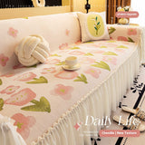 Full Covered High-grade Skirt Sofa Cover French Sofa Cover Cloth