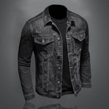 Fashionable Men's Retro Slim Denim Shirt