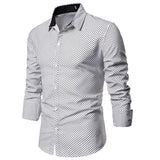 Dot casual long sleeve shirt