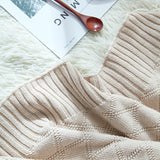 Cotton Blanket Sofa Towel Quilt Summer