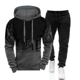 Ink printing fashion trend sweater long sleeves