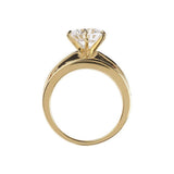 Fashion Women Ring Retro Ring Luxury Exaggerated Zircon Ring Jewelry
