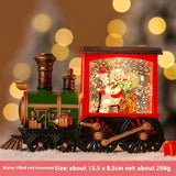Christmas Train Luminous Interior Water Injection Desktop Decoration
