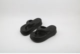 Thick Soled Flip-flops For Female Summer Wear Small High Heel Sandals