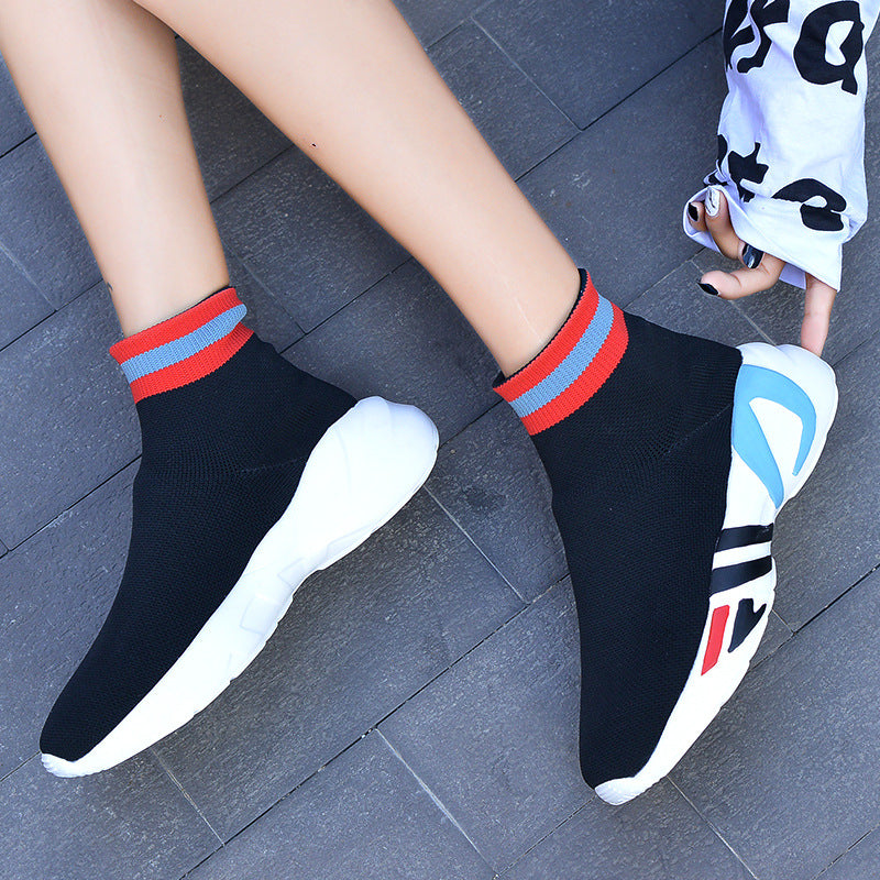 Old Beijing Cloth Shoes Women Autumn Elastic  Socks