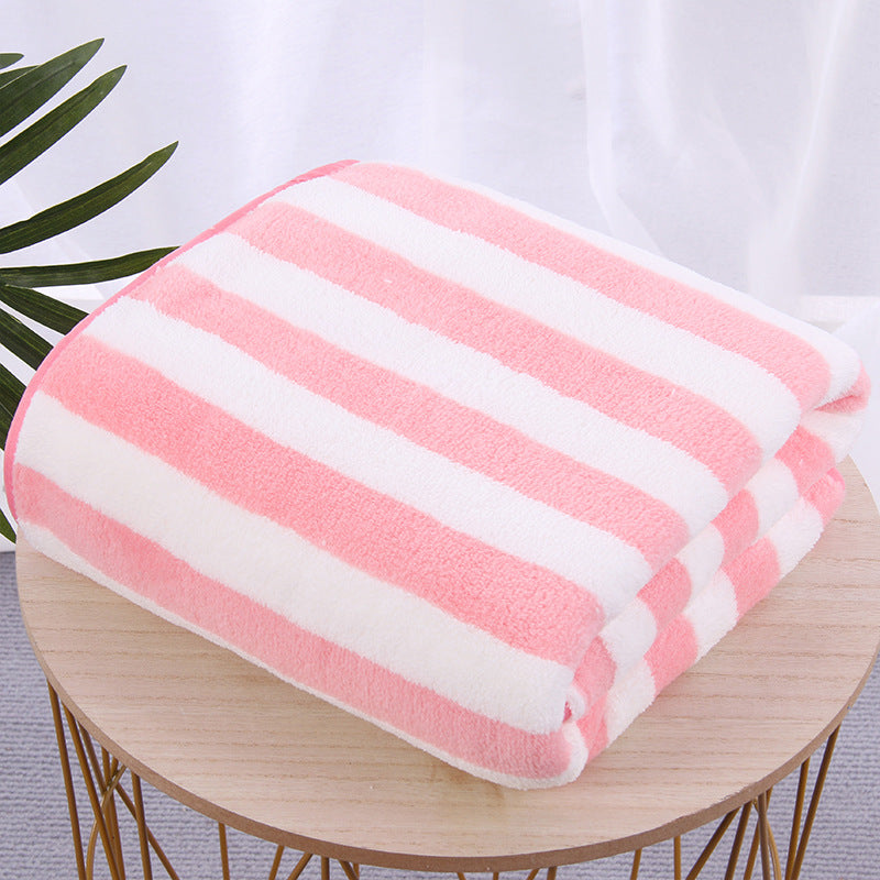 Coral Fleece Bath Towel Household