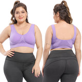 Large Size Sports Underwear Women Shockproof Without Steel Ring