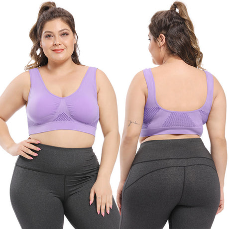 Large Size Sports Underwear Women Shockproof Without Steel Ring
