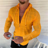 Langærmet slim T-shirt