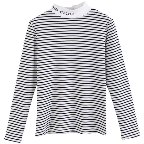 Long sleeve striped bottoming shirt