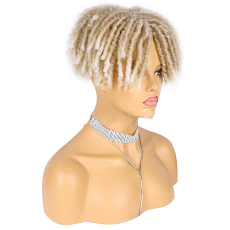 Hollow Chemical Fiber Dreadlocks Hair Block Wig