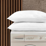 Satin Stripe Pillow Pillow Core Cotton Fiber Filling