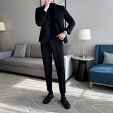 Lightly Mature Woolen Blazer Thick Woolen Coat Leisure Suit