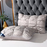 Pillow Twisted Flower Bread Pillow Cervical Support Feather Velvet