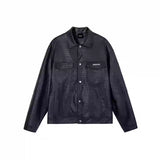 American Retro Biker's PU Leather Jacket For Men And Women