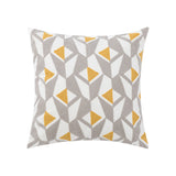 Sofa Seat Pillow Cover Cotton Chain Embroidered Lumbar